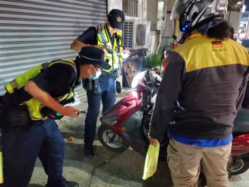 永康警寧靜專案聯合稽查  一晚取締44件  聲音照相設備執法40件