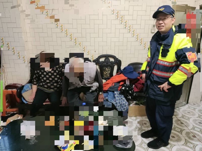 七旬婦人迷途 基警連線熱心助返家