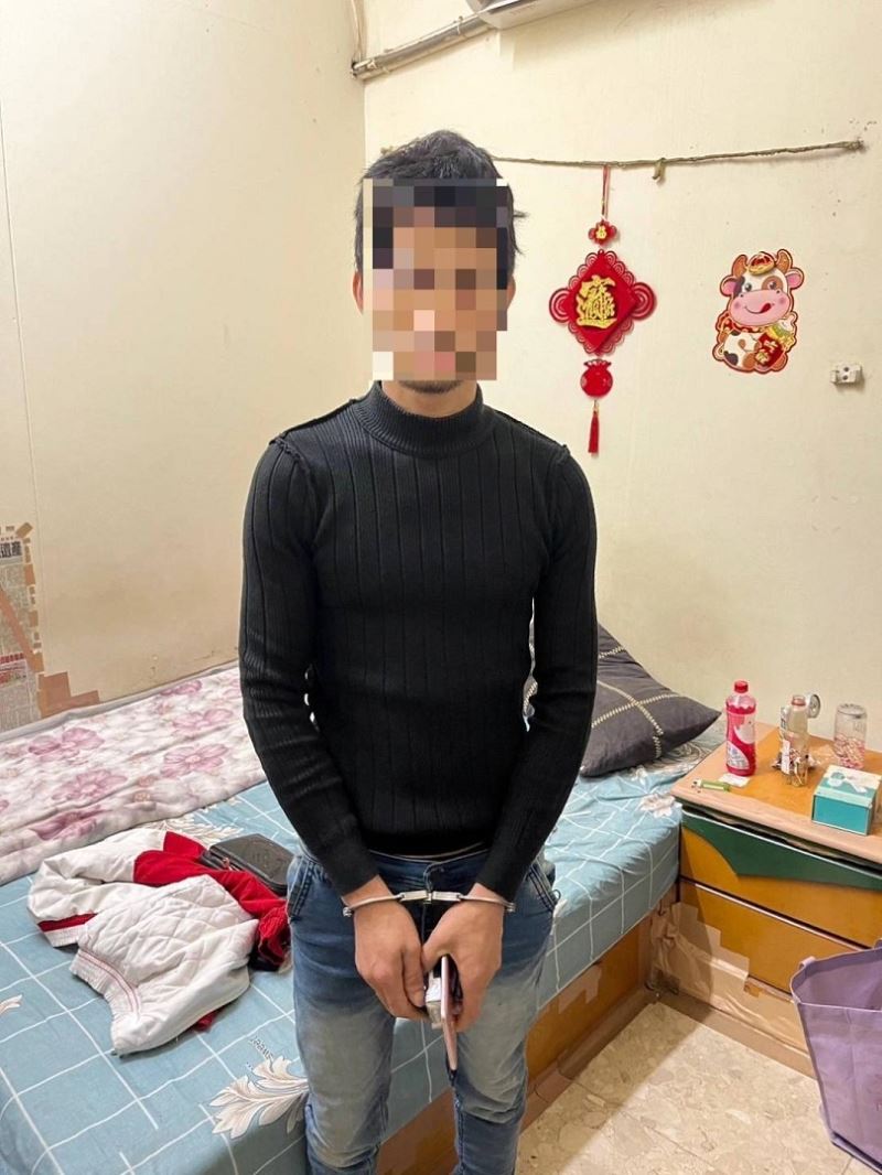 通緝犯躲藏期間連犯竊案露餡  遭警循線逮捕送辦