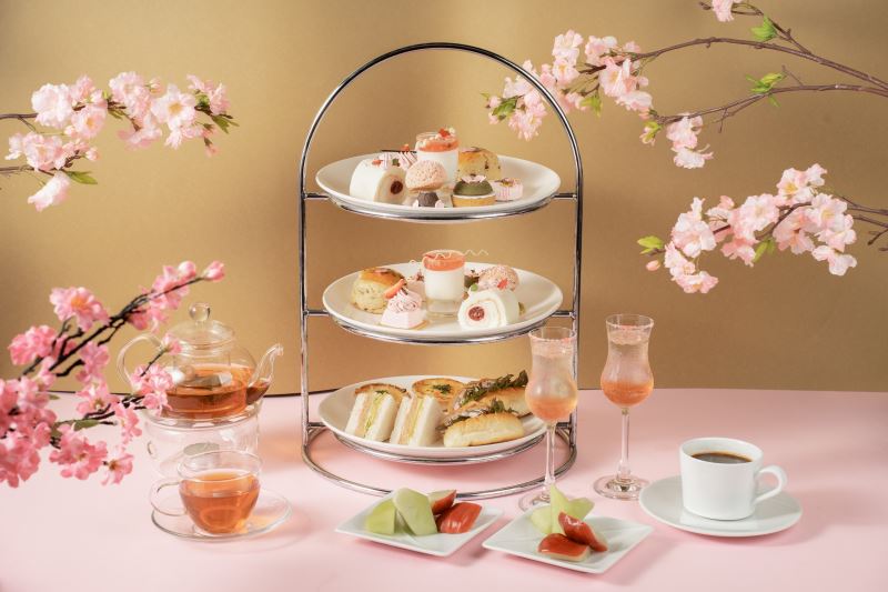 四月賞花野餐趣 日式花見禮盒、櫻花下午茶 味覺視覺雙享受