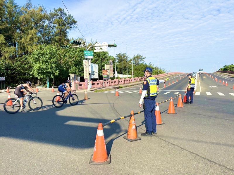 全國鐵人三項錦標賽 南市安平警交通疏導措施