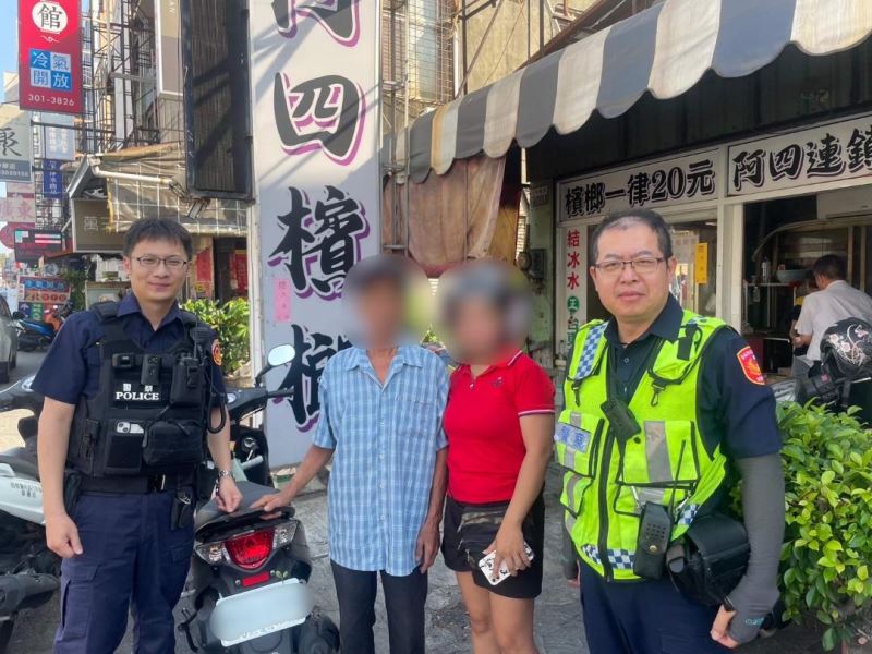 永康暖警人情味國民外交 主動協助來台越南籍老翁返家