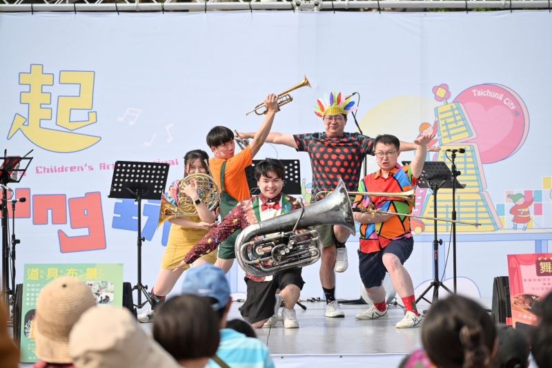 偶們藝起這young玩！ 中市兒童藝術節馬卡龍公園5/18壓軸登場