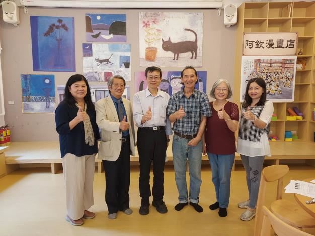 竹縣新建美術館  藝術家羅世長、曾定榆捐創作豐富典藏