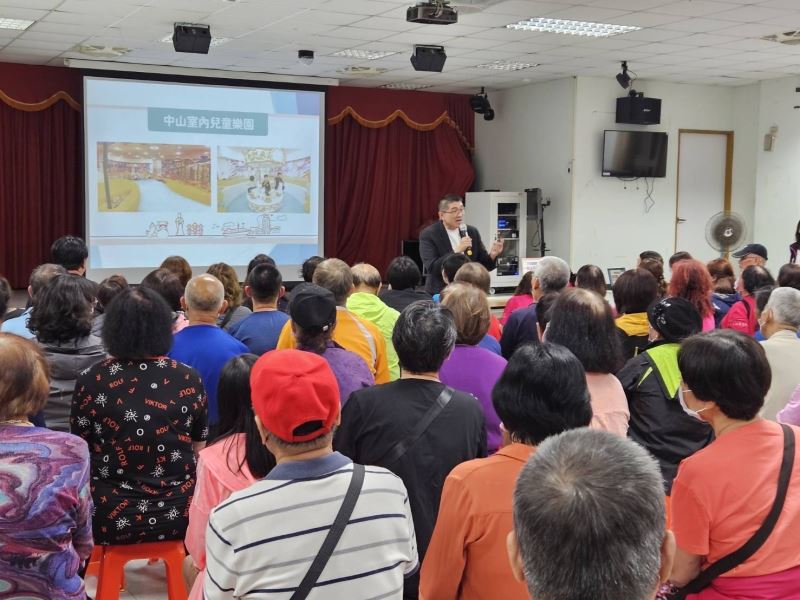 謝國樑中和里市政說明會 基警到場參與齊宣導 謝國樑中和里市政說明會 基警到場參與齊宣導