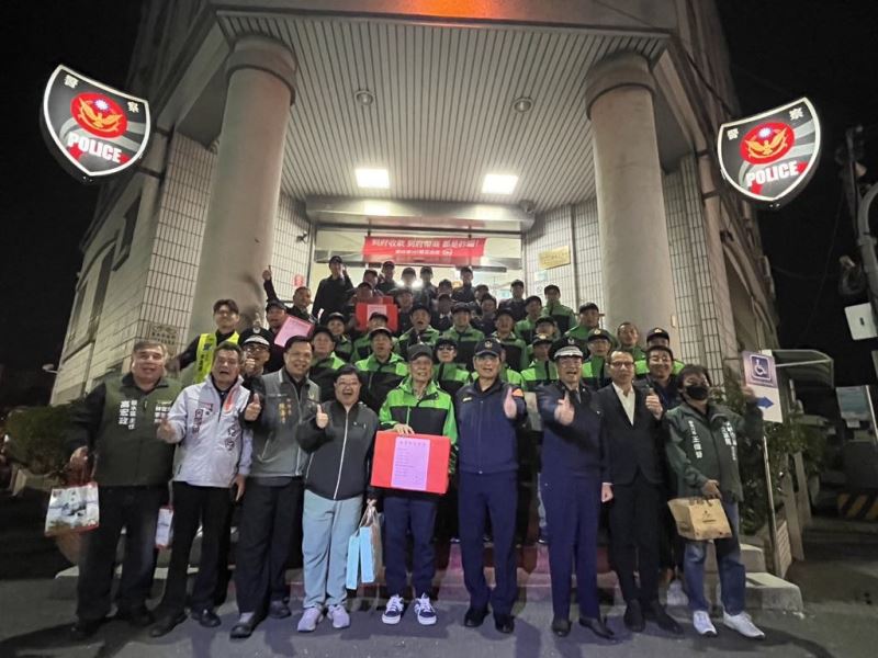 足感心ㄟ 新營警分局慰問「114年加強重要節日安全維護工作」協勤民力