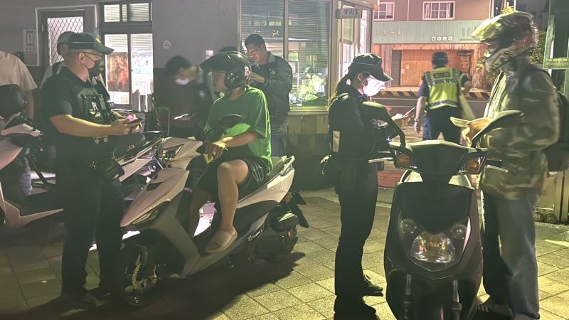 噪音車擾民   南警五分局西門路監、警、環聯合稽查強力取締噪音改管車