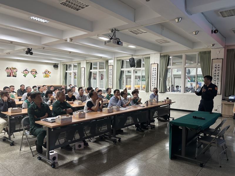 郵局員工交安研習 交警應邀宣導交安
