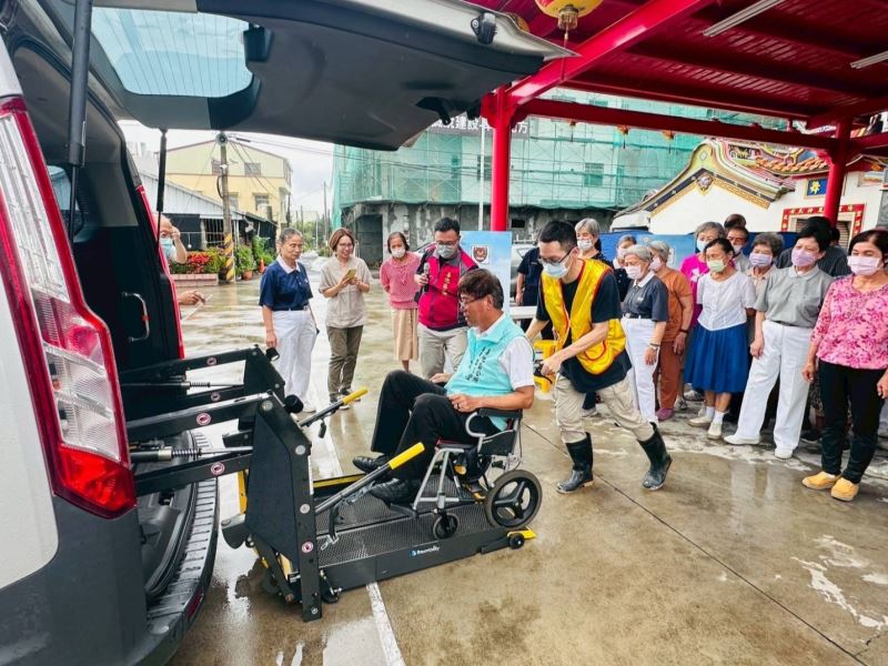 台南市善化區公所導入防災協作中心辦理聯繫會報暨避難收容演練