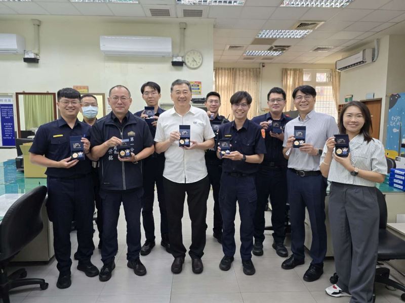 竹市警察節系列活動溫馨展開 邱臣遠代理市長感謝警察同仁堅守崗位、無私奉獻