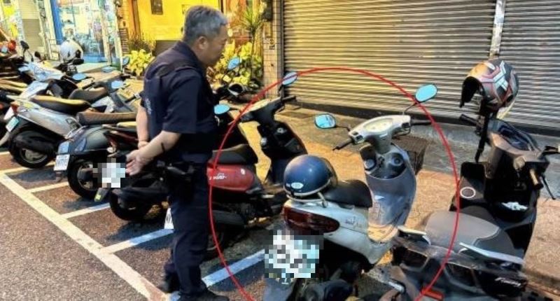 忘記機車停在哪  長竹警眼尖找到機車