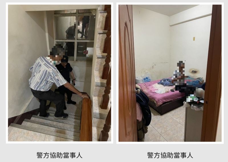 【屋內傳微弱求救聲！馬警火速救出獨居老翁】